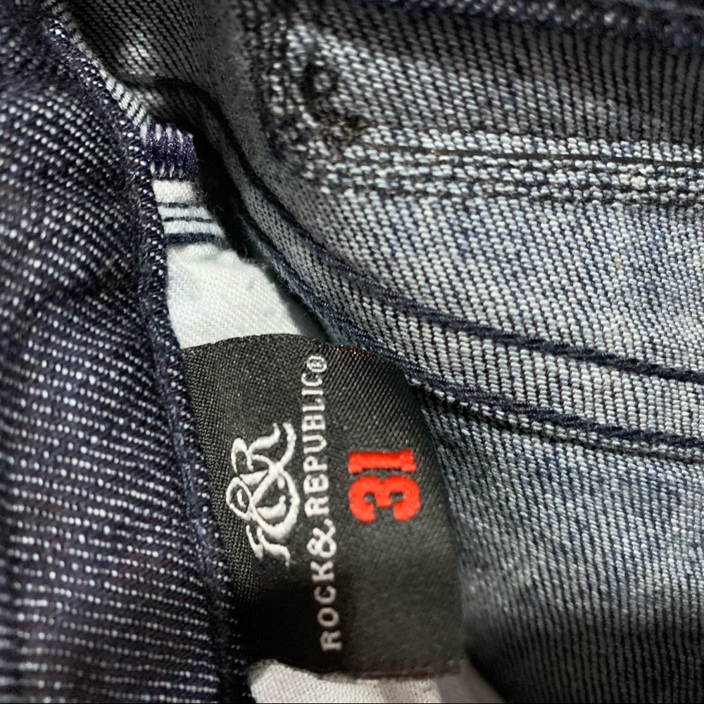 Rock & Republic Jeans Bootcut Button Fly 31 X 31 - Picture 5 of 6